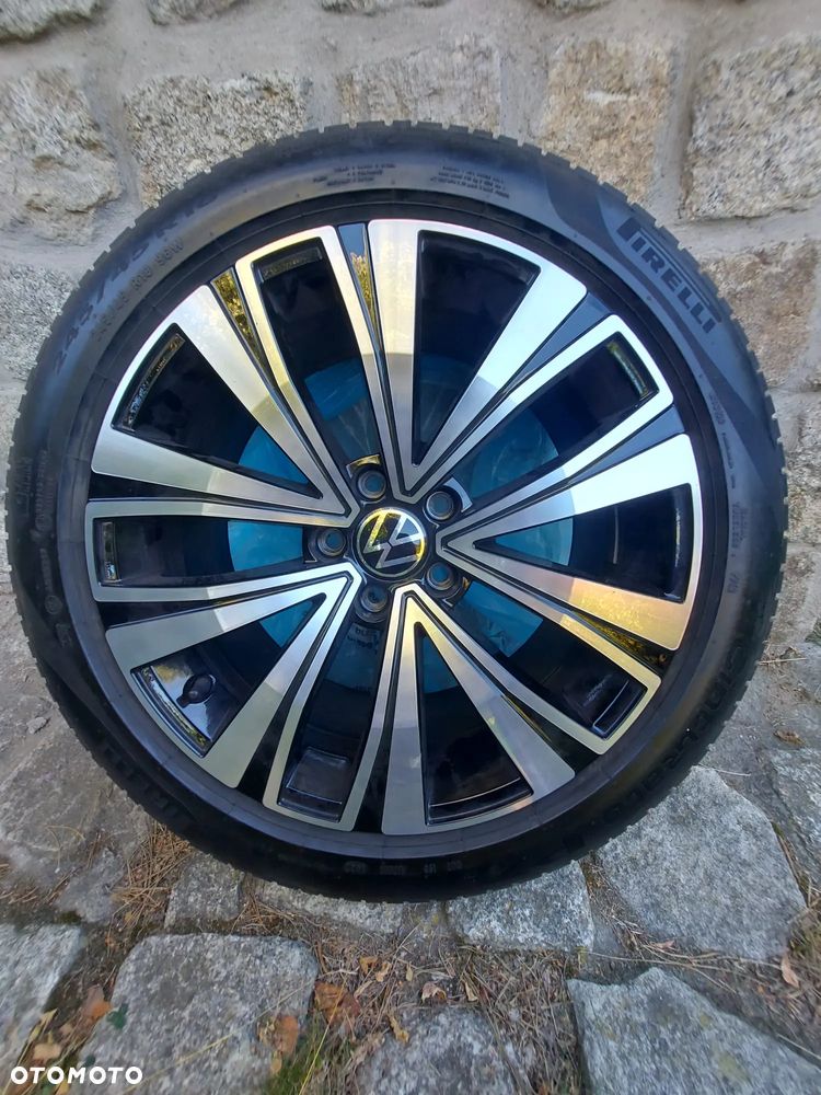 Kola kpl OE VW rozmiar  8JX18H2, Pirelli Cinturato P7 245/45, Użytkowane jeden sezon - 7