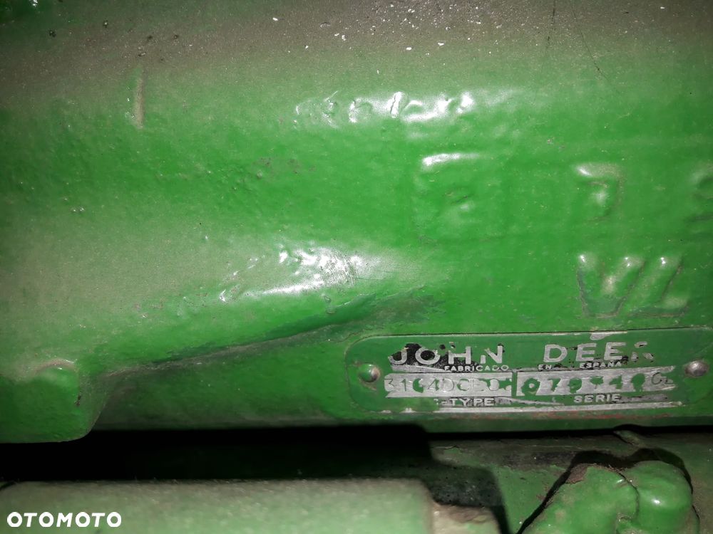 Silnik John Deere 3164DCE05, seria 079740 CE - 4
