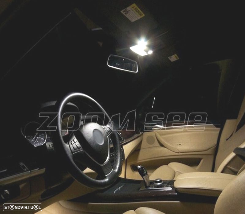 KIT COMPLETO 21 LAMPADAS LED INTERIOR PARA BMW X5 E70 07-13 - 6