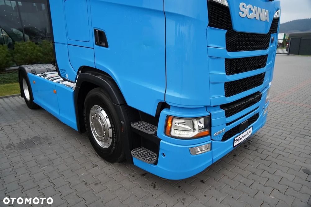 Scania S 450 / RETARDER / KLIMA POSTOJOWA / ALUFELGI / OPONY 100% - 10