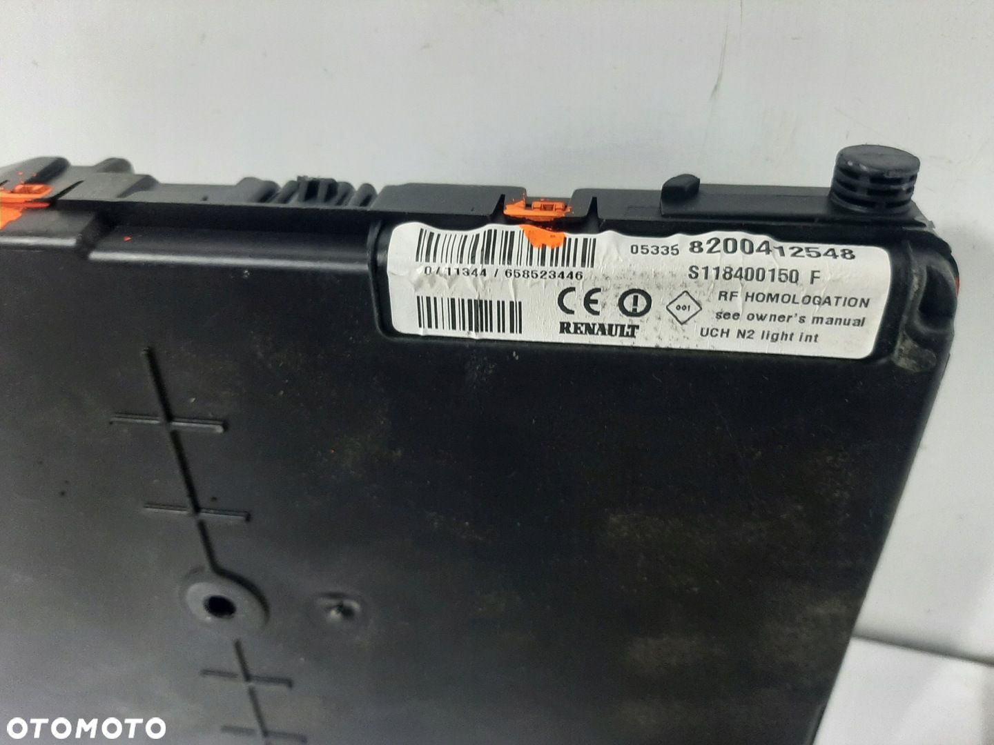 RENAULT SCENIC II 2.0 16V 03R ZESTAW STARTOWY STEROWNIK SILNIKA 8200509552 - 16