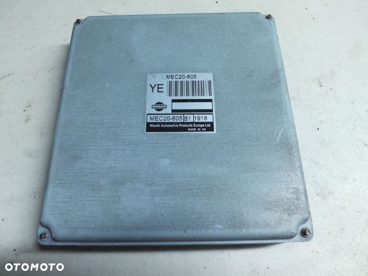 STEROWNIK SILNIKA NISSAN ALMERA TINO MEC20-605 POSIADAM DWIE SZTUKI O TAKIM OZNACZENIU - 1