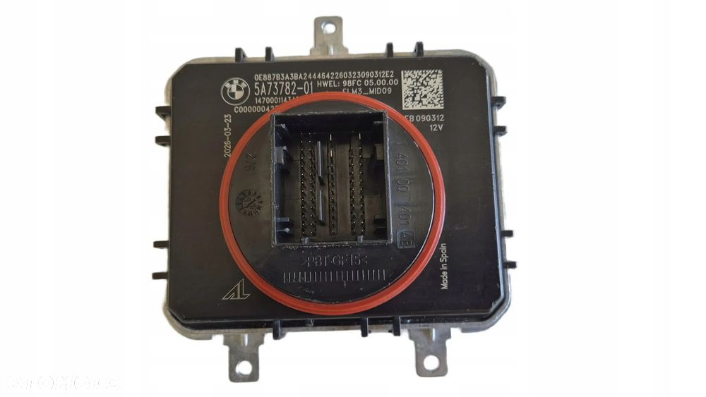 Przetwornica Moduł Lampy LED MID BMW F70 G60 G70 iX I20 U11 U11 G45 G05 LCI - 3