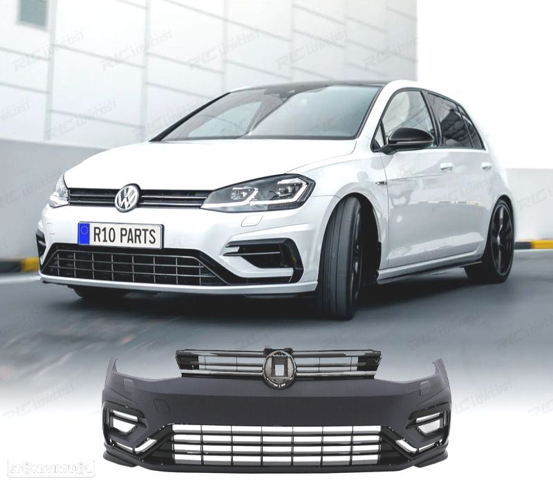 PARA-CHOQUES FRONTAL VOLKSWAGEN VW GOLF 7 12-17 LOOK R 7.5 - 1