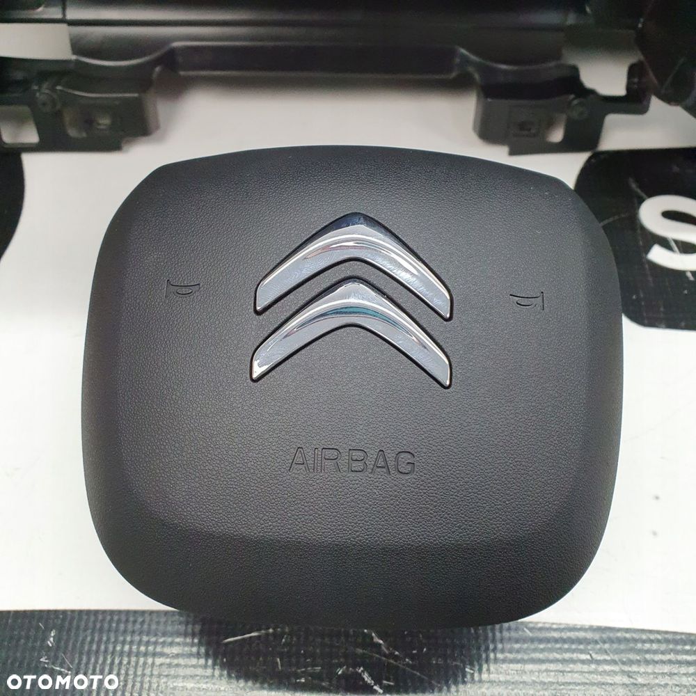 CITROEN C3 III DESKA ROZDZIELCZA KONSOLA KOKPIT PULPIT PODUSZKI AIRBAG AIR BAG PASY KIT SET - 6