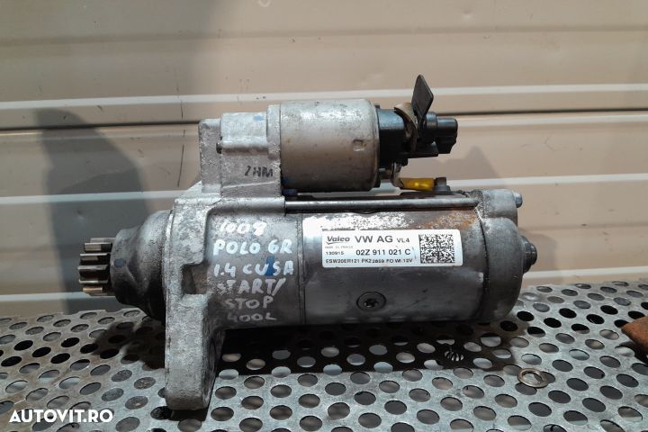 Electromotor 02Z911021C Volkswagen VW Polo 5 6R [2009 - 2015] Hatchba - 1