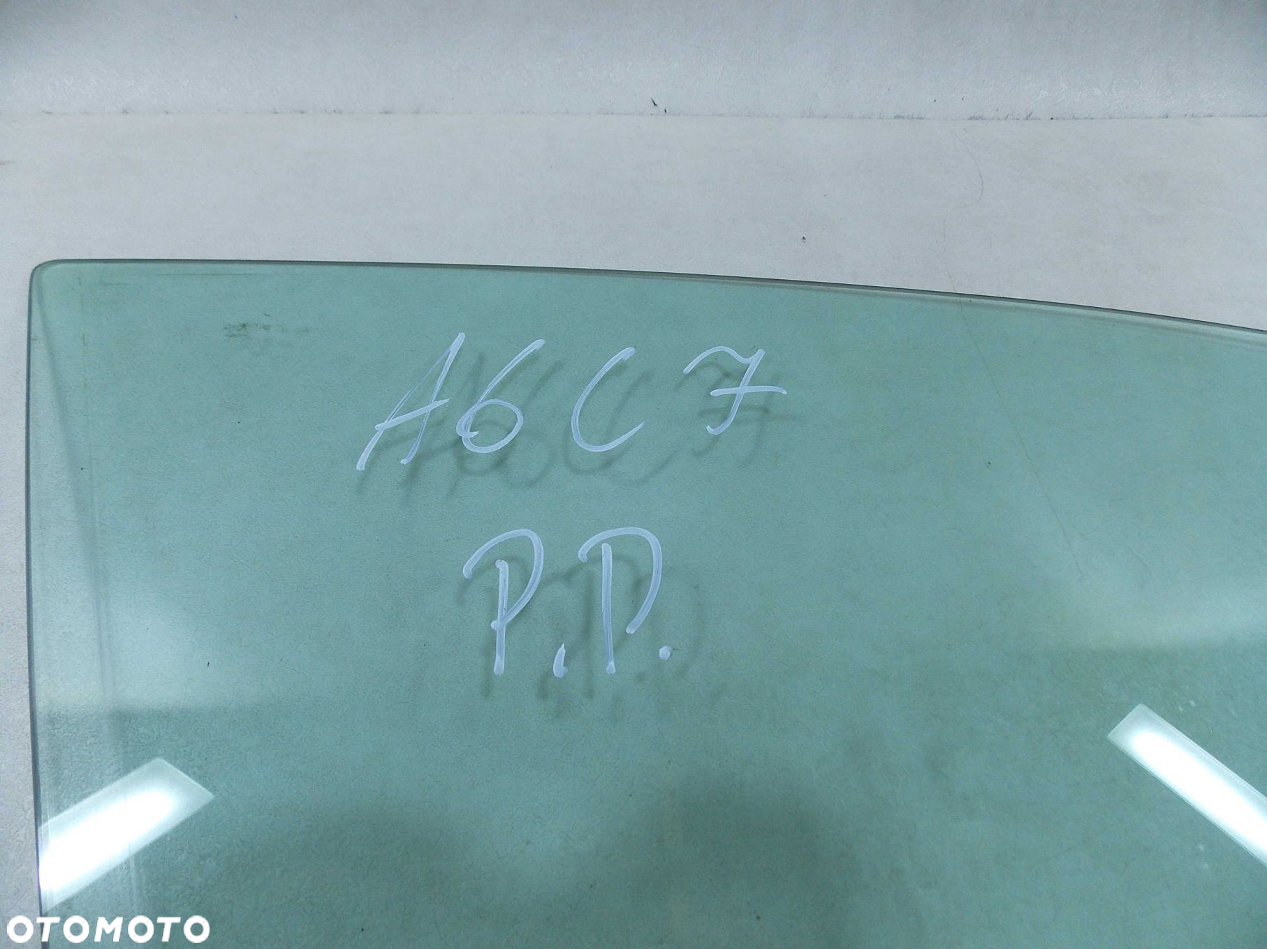 AUDI A6 C7 LIFT 14-18 SZYBA DRZWI PRZOD PRAWA 43R-00083 ARMOURPLATE TOUGHENED DOT 50M272 AS2 - 4