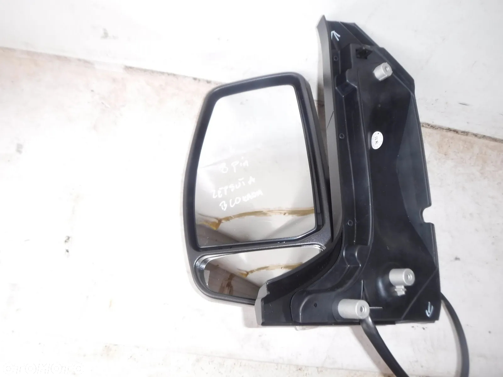 ford transit custom lusterko lewe 8 pin - 2