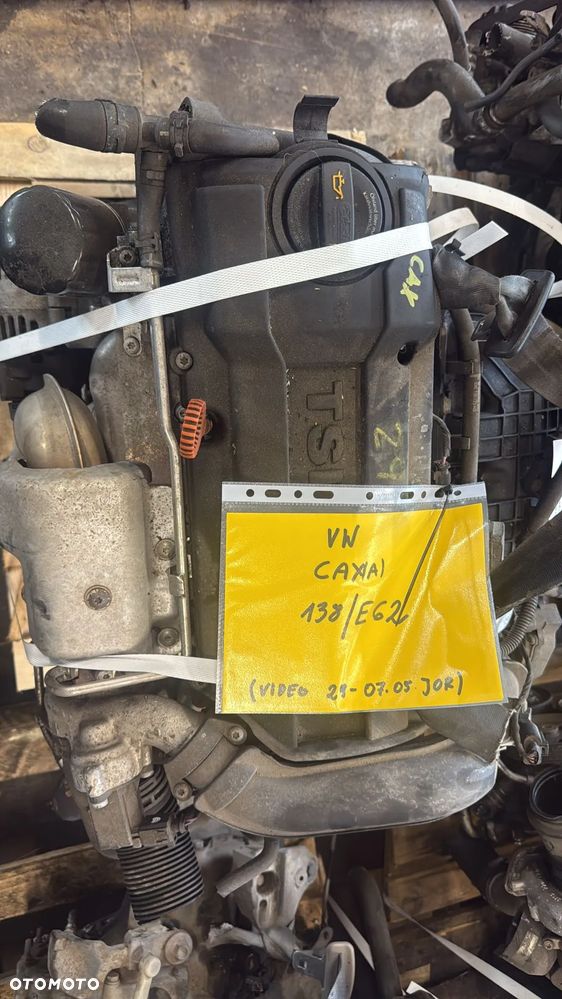 Volkswagen CAX(A) 1.4 benzyna silnik kompletny z pełnym osprzętem gotowy do montażu VIDEO PRACY SILNIKA - WHATSAPP LUB LINK W OPISIE - 7