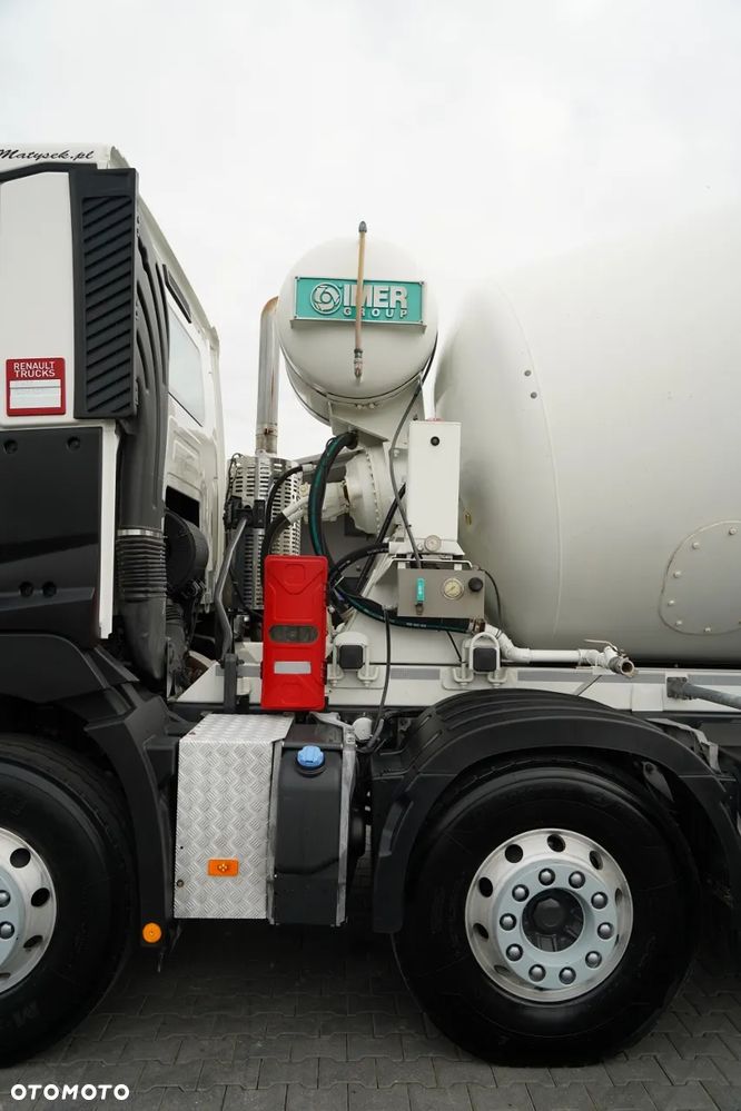 Renault C 430 / 8X4 / BETONOMIESZARKA / GRUSZKA 9 M3 / ALUFELGI / KAMERA / EURO 6 / - 20