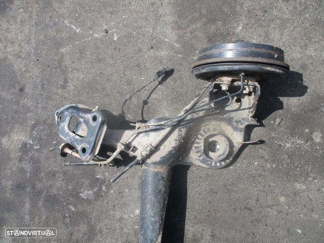 Eixo 55700696 FIAT PUNTO 2013 1.2I 70CV 5P PRETO TRAS CUBOS COMPLETO ABS - 3