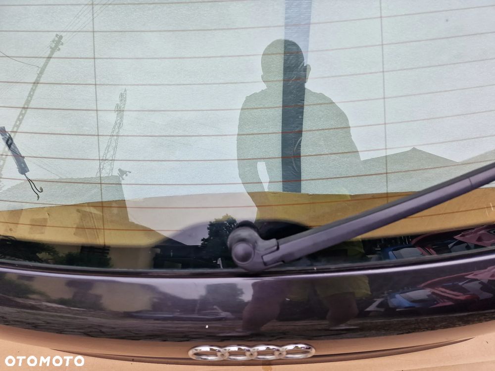 AUDI A3 8P / 8P LIFT 3 DRZWI 03-12 KOMPLETNA KLAPA TYLNA TYLNIA TYŁ CIEMNOSZARY METALIK , NR AUKCJI KL23 - 7