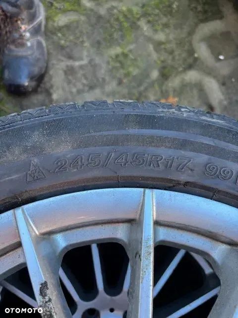 KOŁA ALUFELGI Z OPONAMI MERCEDES 245/45R17 - 7