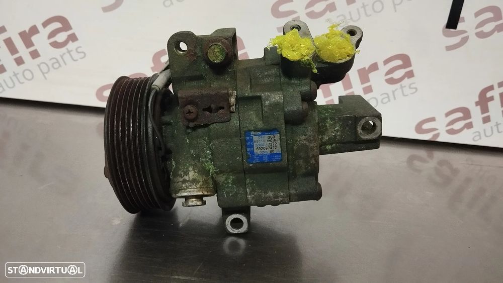 COMPRESSOR AC TOYOTA AYGO / CITROEN C1 / PEUGEOT 107 1.0i DKV06R 883100H010F 506021-7372 - 1