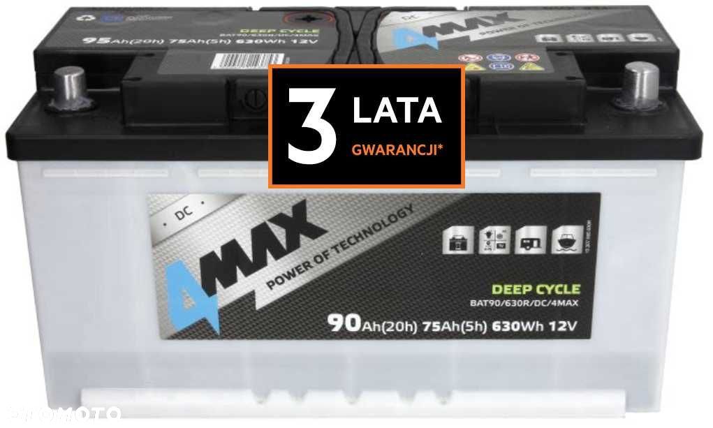 Akumulator JENOX 4max DEEP-CYCLE 12v 90ah P+ Radom,  wysyłka free - 1