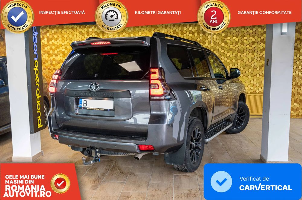 Toyota Land Cruiser 2.8l D-4D 204 CP A/T 7 locuri Luxury AVS Brown - 5
