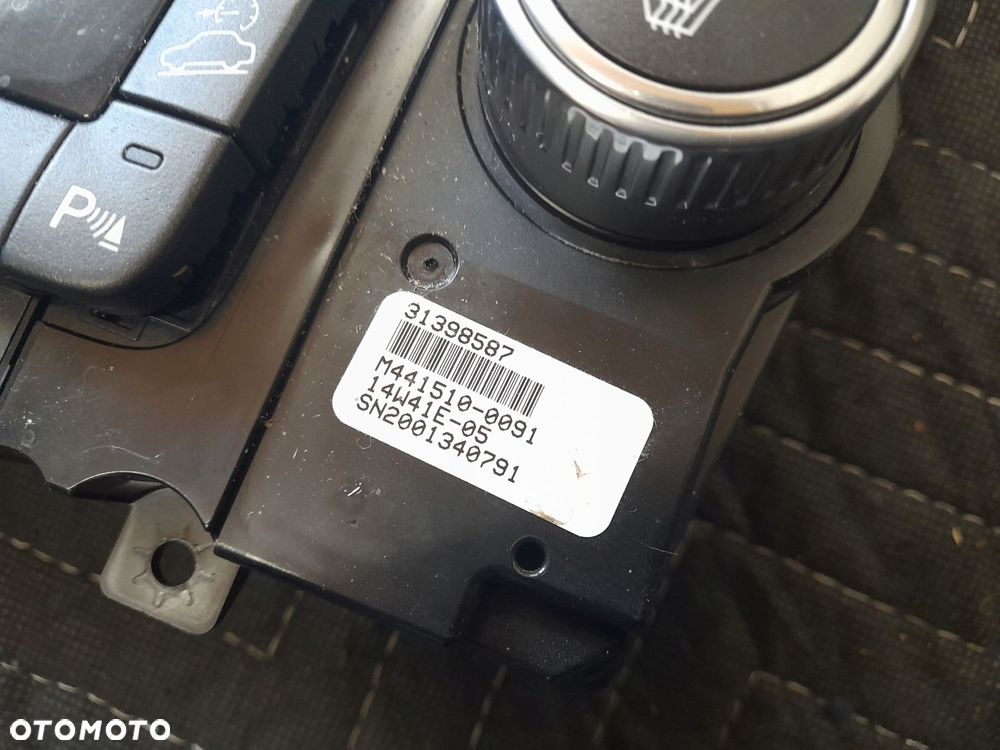 panel klimatyzacji radia konsola 31398587 volvo xc60 lift 2014r - 5