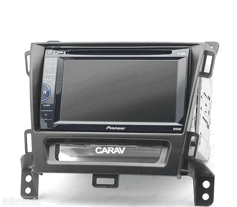 MOLDURA ADAPTADOR PRETO PARA RADIO 2-DIN PARA OPEL ZAFIRA 11-16 - 4