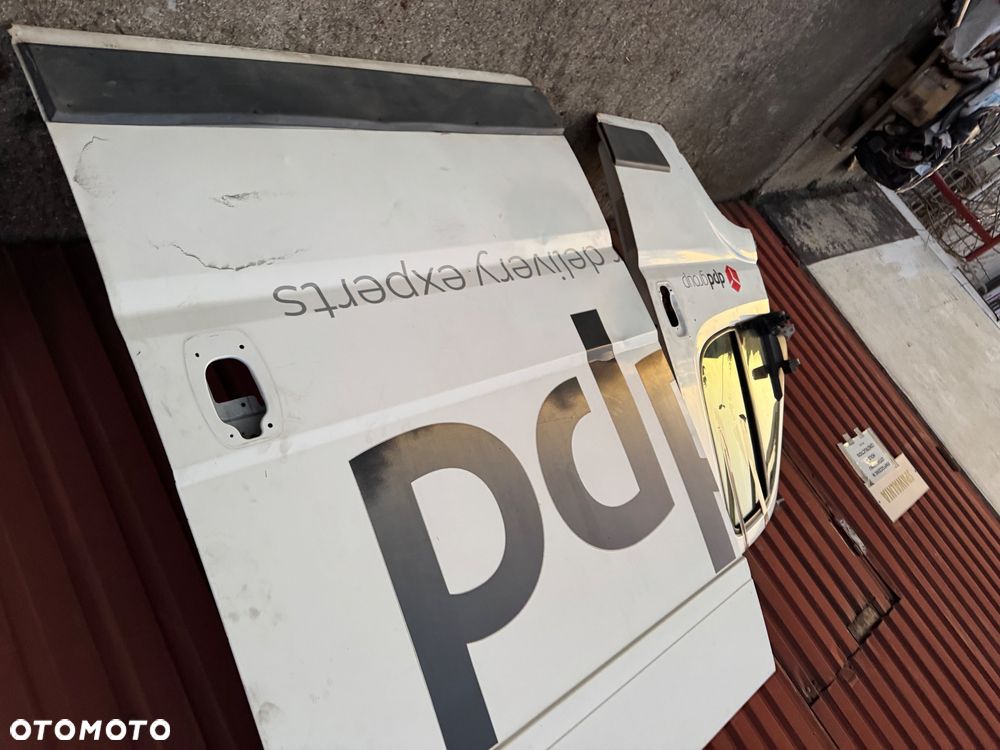 Fiat ducato 3   Przesuwne boczne maska  biała białe 06-14 drzwi prawe lewe boczne tylne ducato - 8