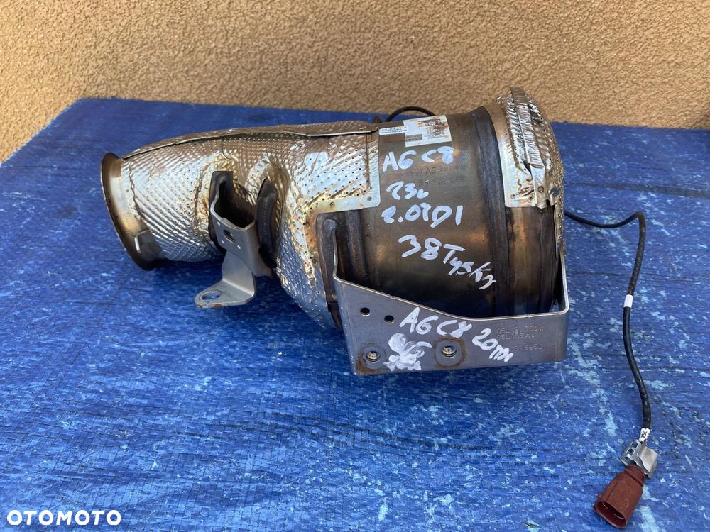 AUDI A6 C8 4K LIFT 2.0 TDI DPF FAP KATALIZATOR CZUJNI FILTR CZASTEK STAŁYCH - 4