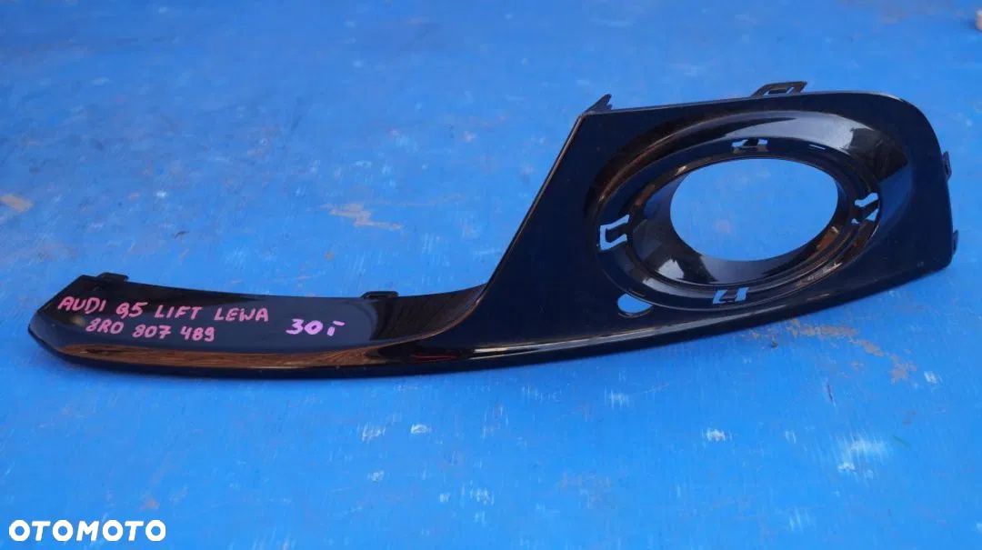 Kratka zderzaka lewa Audi Q5 lift 8R0807489 - 1