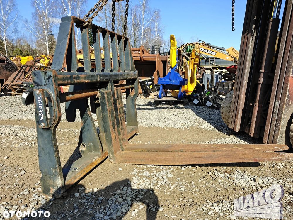 Widły JCB do koparki ładowarki telehandlera pod szybkozłącze - 3