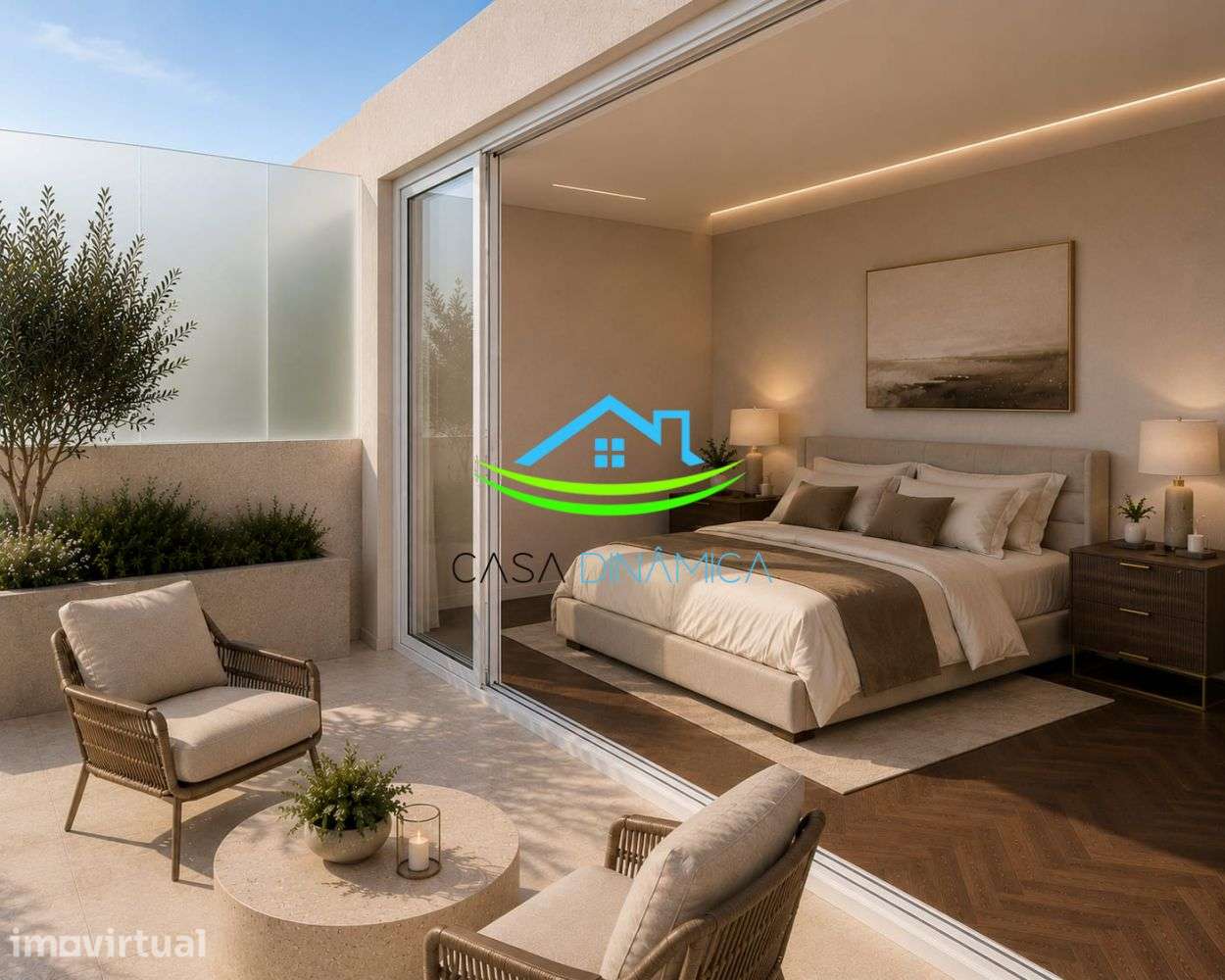 Apartamento T1 Frente Novo no Cais da Figueira da Foz - Grande imagem: 3/32