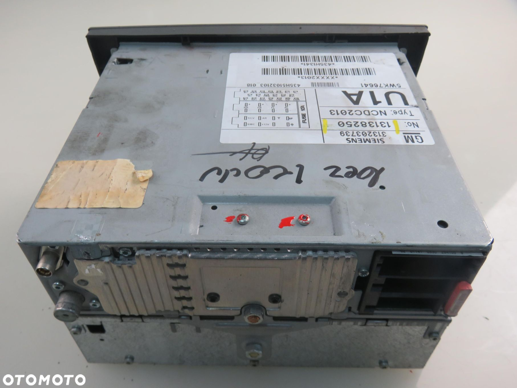 RADIO OPEL VECTRA C GTS (Z02) 13138250 - 4