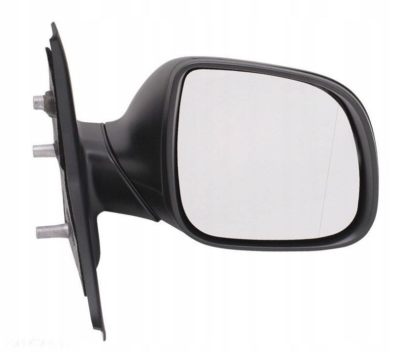 Lusterko Vw T5 Multivan 09- Prawe Elektryczne Ogrzewane Czarne Antena - 1