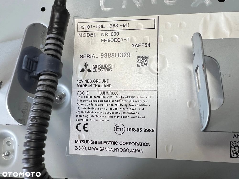 RADIO NAWIGACJA HONDA CIVIC X 39101-TGL-E63-M1 - 6