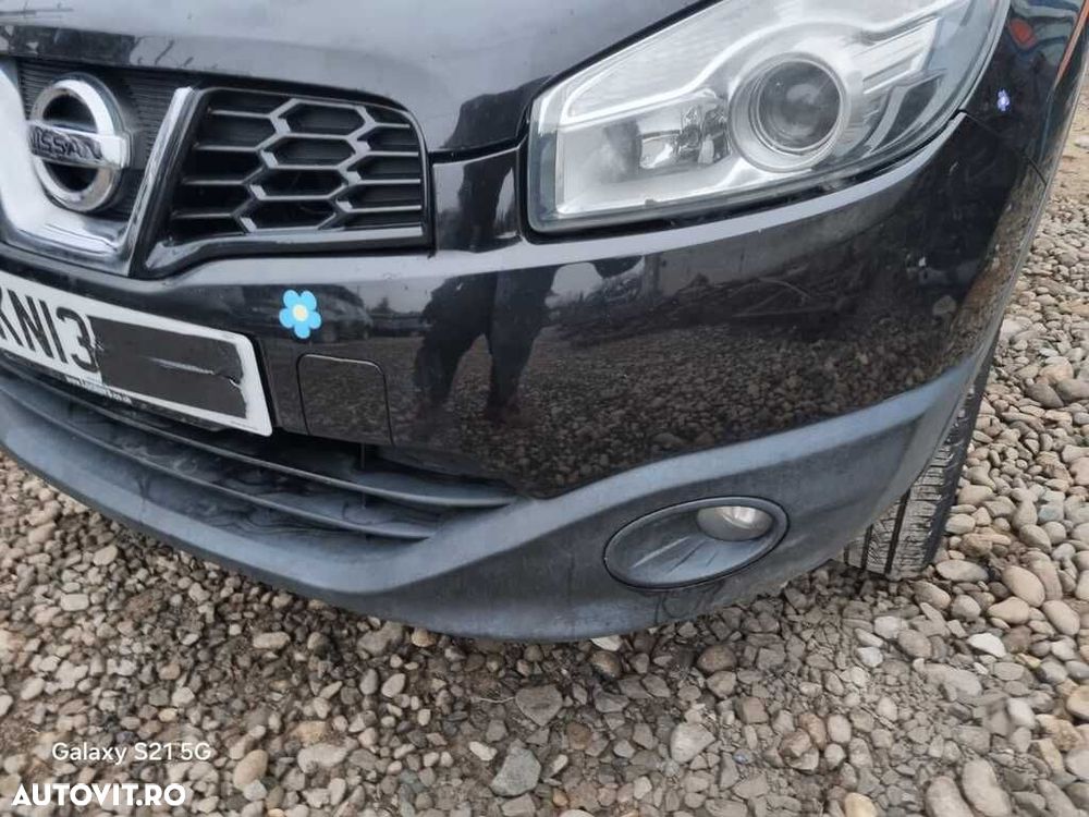 Bara fata Nissan Qashqai Facelift 2010 - 2013 BLACK Metalizat Z11 (1444) Benzina model ... - 3