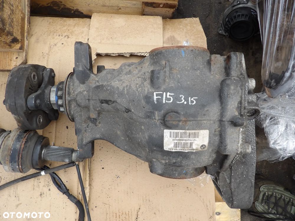 BMW - F15,X5 - 3.15 - KOMPLETNY DYFERENCJAŁ - MOST TYLNY - 7636996 - 1