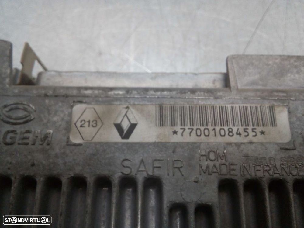 CENTRALINA MOTOR UCE RENAULT CLIO I 1991 -7700108455 - 4