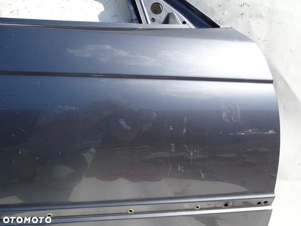 DRZWI PRAWE PRZÓD PRZEDNIE BMW E46 SEDAN KOMBI STAHLGRAU PIERWSZY LAKIER F-VAT - 3