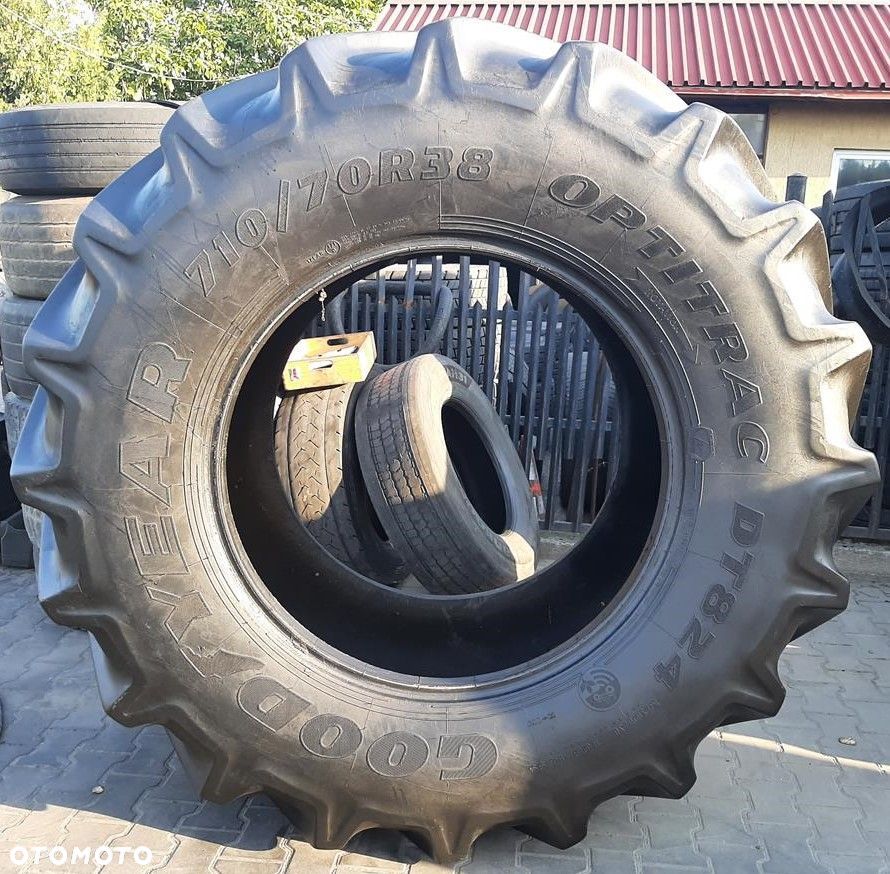 Opona używana rolnicza 710/70R38 GOODYEAR OPTITRAC DT824; 3000zł W4103 - 2