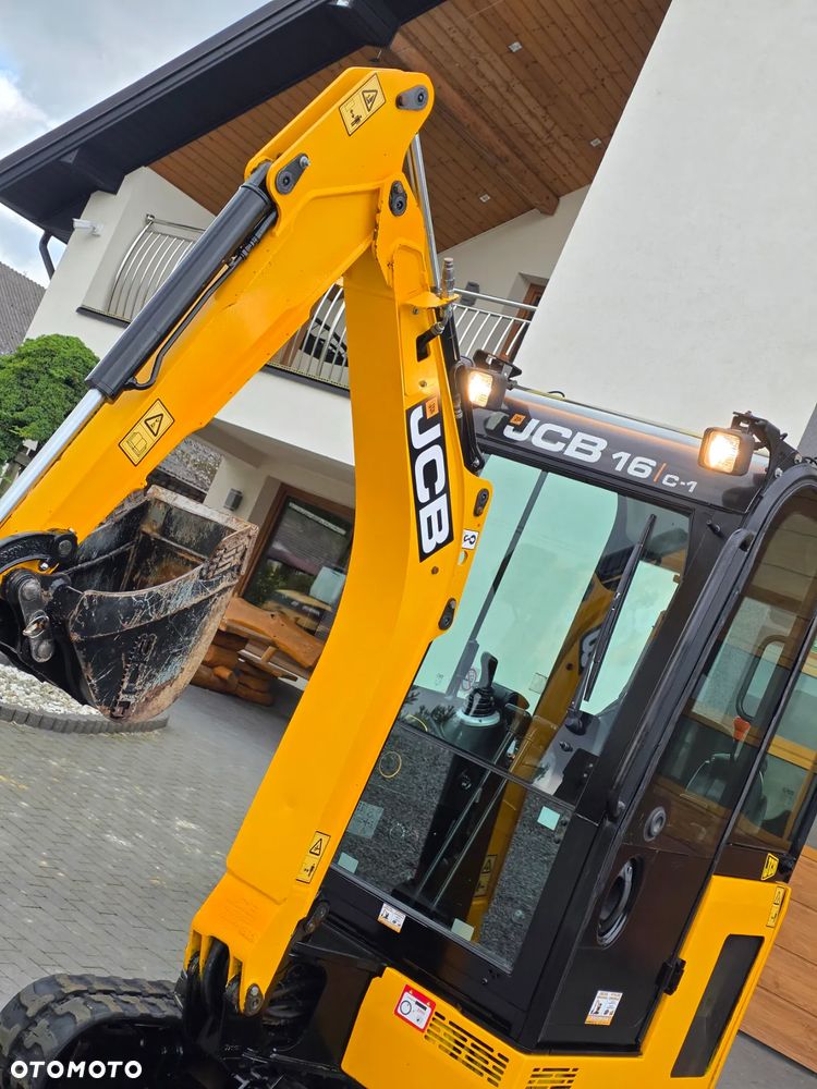 JCB JCB 16 C ful opcja najbogatsza jak nowa mini koparka sprowadzona 1 wł 8018 okazja 19 - 6