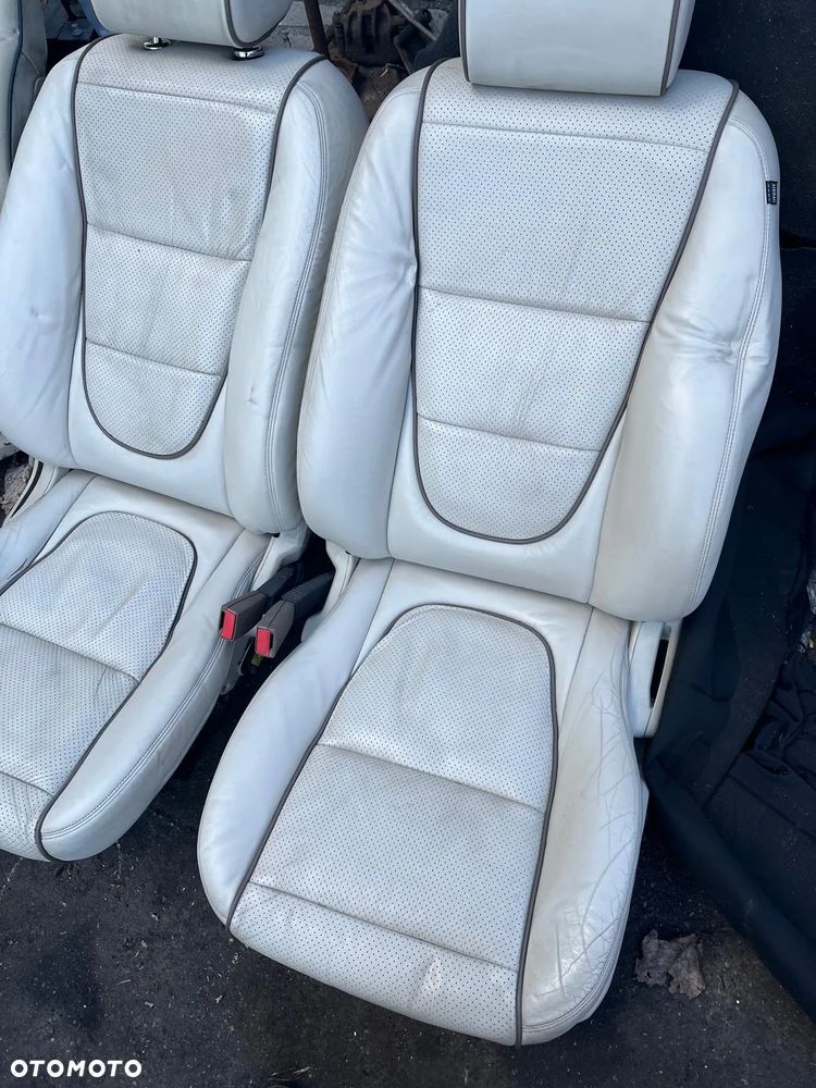Siedzenia fotel skora fotele skórzane przednie Jaguar XJ X358 X350 2007-2009 - 3