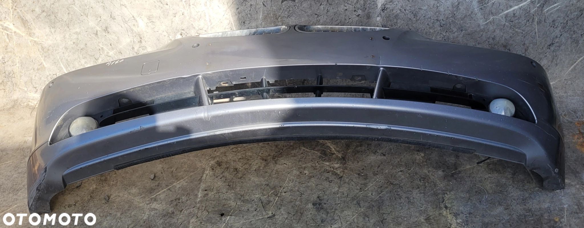 ZDERZAK PRZÓD PRZEDNI BMW E60 E61 A08 SILBERGRAU A170 - 1