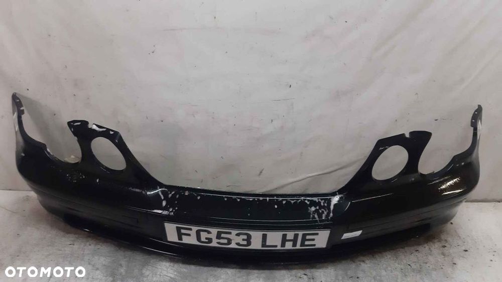 ^ ZDERZAK PRZÓD PRZEDNI DO BMW E46 3 COMPACT SCHWARZ II 2 CZARNY HALOGENY - 5