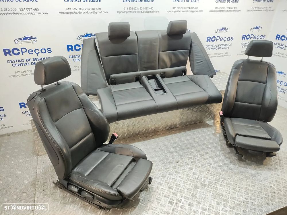 Conjunto de Bancos BMW Serie 1 E82 Coupe Pack M Pele - 7