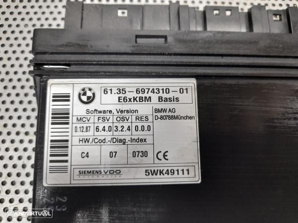 Centralina / Modulo Eletronico Bmw 5 (E60) - 3