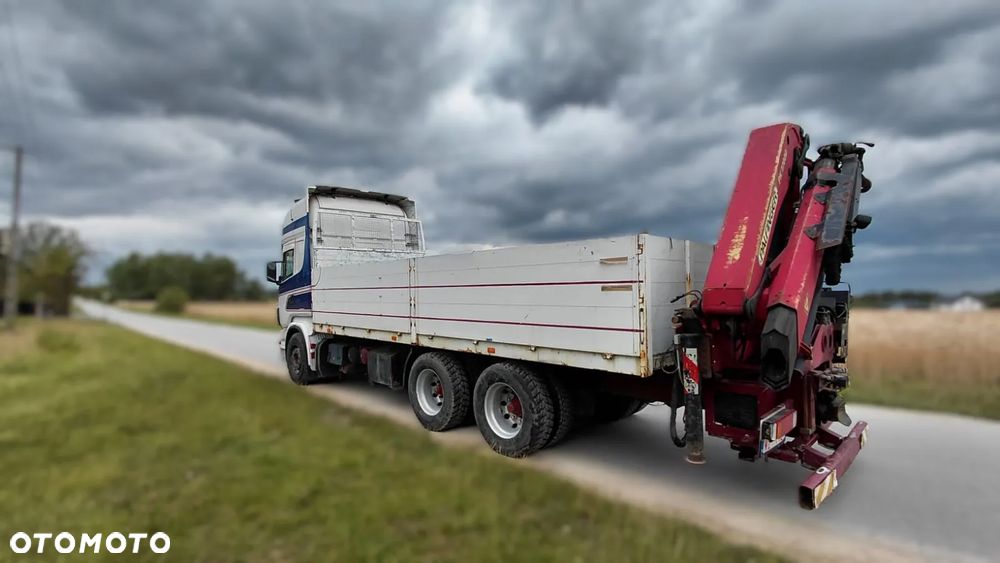 Scania R 620 AUTOAMT RETARDER 6X 4  HDS PALFINGRR EURO 5 5 ZAMIANA - 6