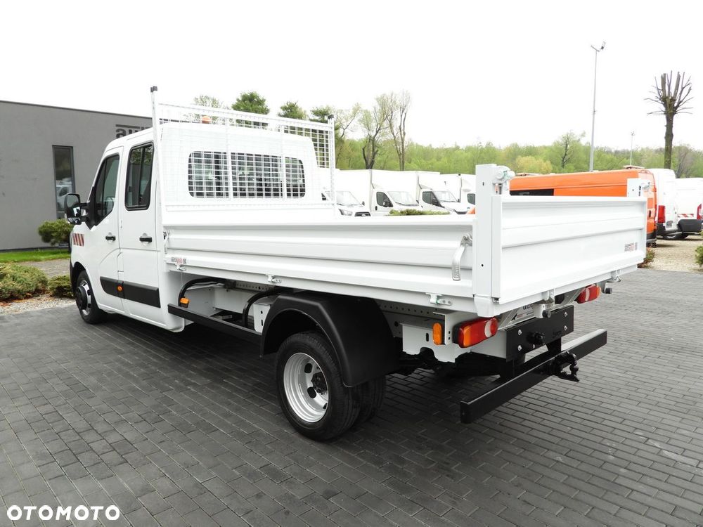 Renault MASTER  WYWROTKA PODWÓJNA KABINA DOKA 6 MIEJSC TEMPOMAT LEDY BLIŹNIACZE KOŁA KLIMATYZACJA  130KM - 10