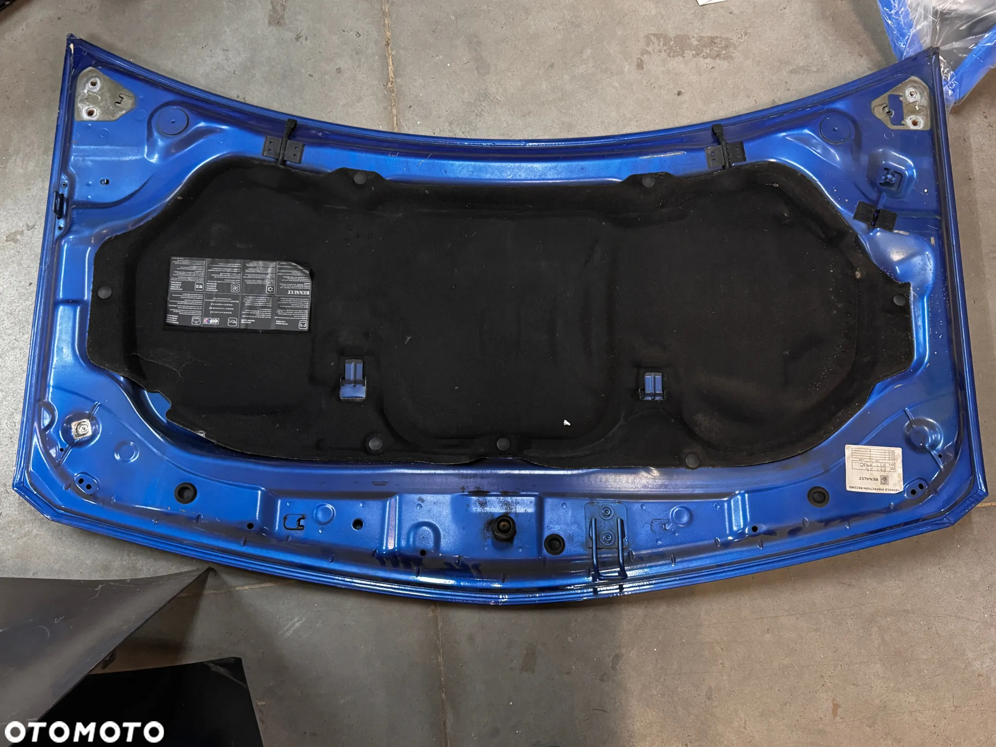 MASKA POKRYWA SILNIKA RENAULT MEGANE II 2002- - 8