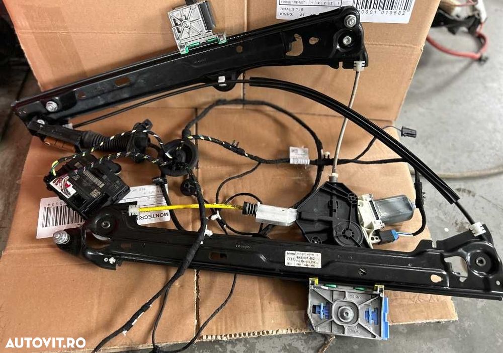 Macara geam dreapta fata cu motoras Audi A7 4K cod 4K8837462 4K0959801 - 1