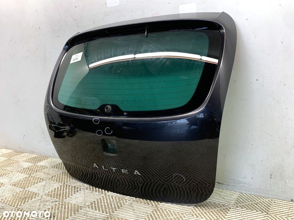 KLAPA TYŁ  SEAT ALTEA (5P1) 2004 - 2022 1.6 LPG 75 kW [102 KM] Benzyna / gaz samochodowy (LPG) 2009 - 2