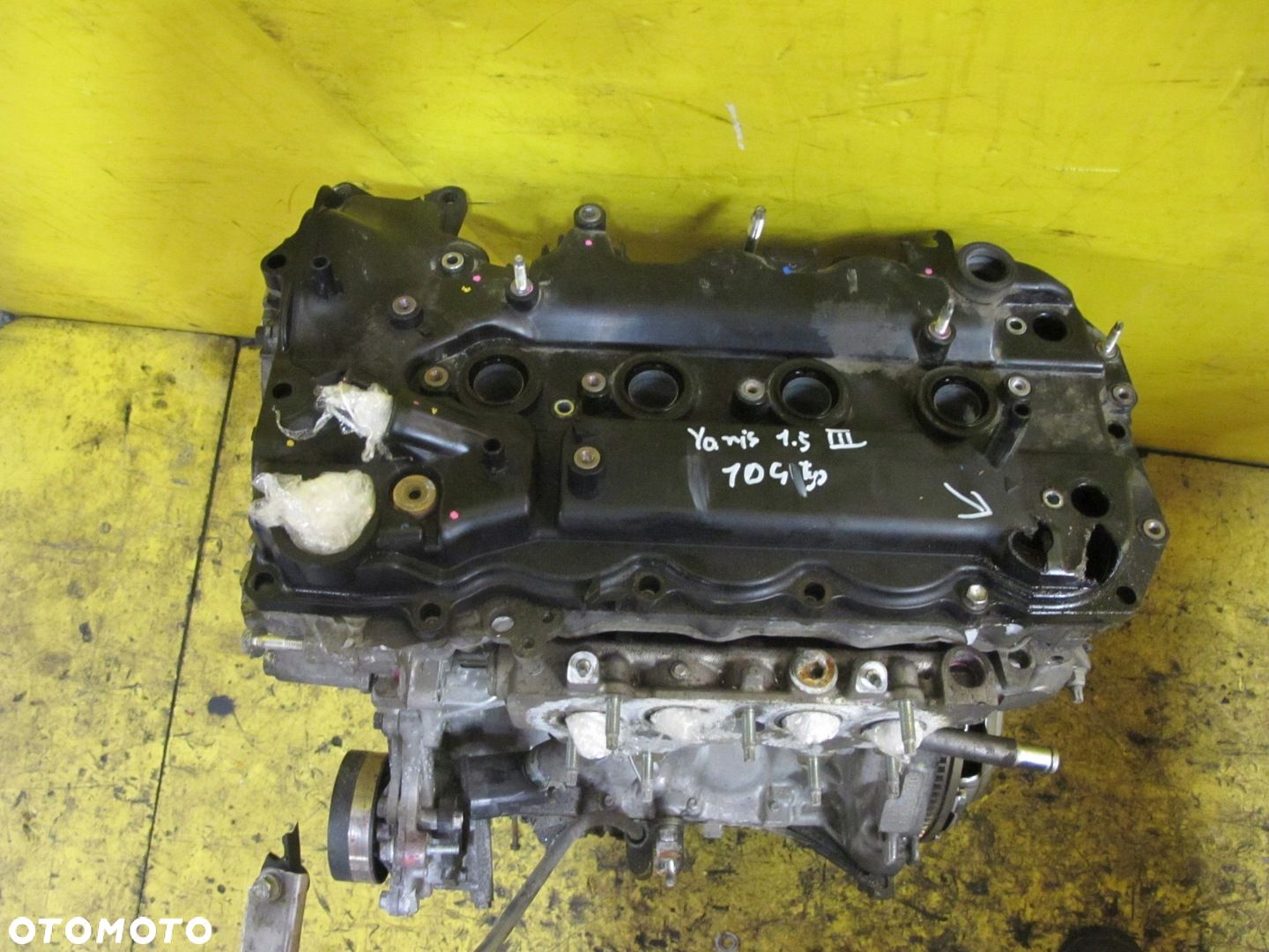 TOYOTA YARIS 3 III P13 LIFT 1.5 VVTI SILNIK 2NR-FKE 2NRFKE 2NR - 1