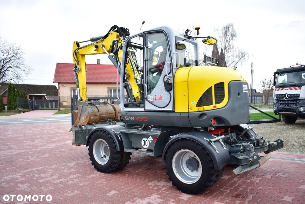 Wacker Neuson EW 100 Koparka kołowa 10.5 T/ Powertilt/ 4 Łyżki/ Podpory + Pług/ 2021/ 3.700 Mth/ Sprowadzona z Austri ! - 33