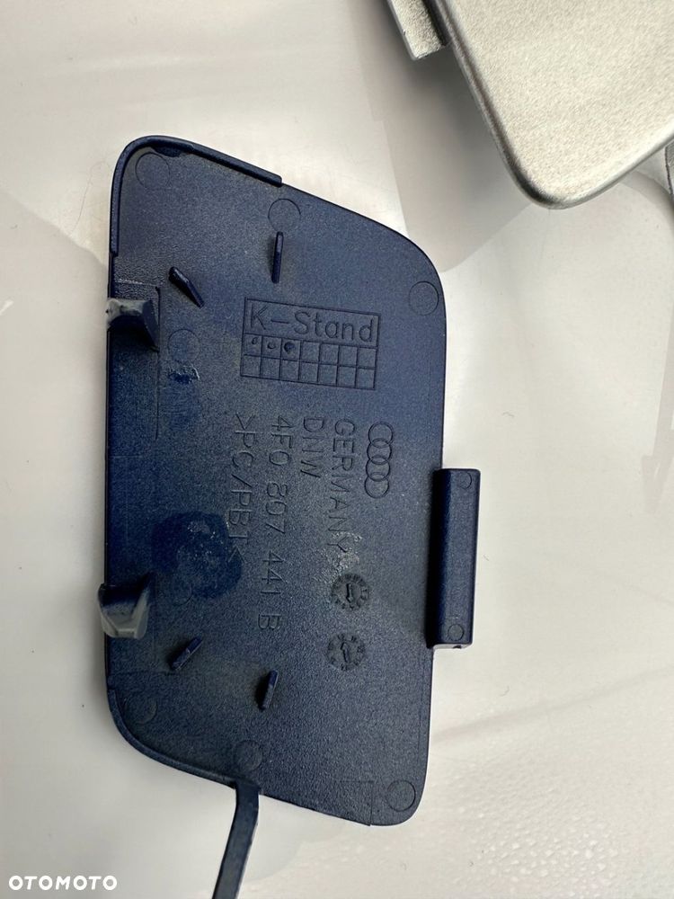 ZAŚLEPKA HAK / HOL PRZÓD A6 C6 S6 ALLROAD FACE-LIFT CZARNY LZ9Y 4F0807441B - 8