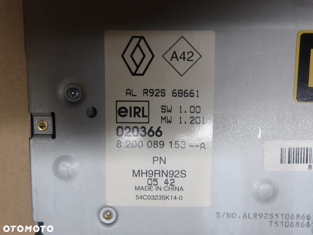 RENAULT ESPACE IV 2.2D RADIO 8200089153 - 5